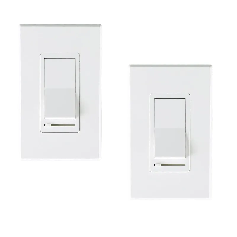 

CLOUDY BAY in Wall Dimmer Switch for LED Light/CFL/Incandescent,3-Way Single Pole Dimmable Slide, 600W max Incandescent,150W max