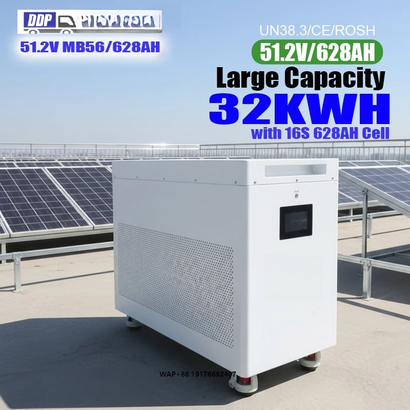 QSO All in One 32kwh 51.2V 628AH MB56 Magazyn Energii 32kw 32 30 50 100 Kw Kva Kwh 100Kwh 48V 30Kwh Lifepo4 Lithium Battery Pack