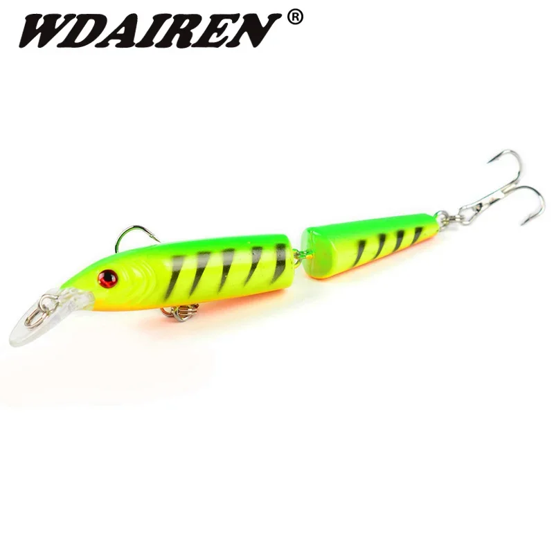 

1 Pc Minnow Fishing Lure 10.5cm 9.2g Multi-Section 2 Segme Full Layer Artificial Hard Bait Swimbait Wobbler Fishing Tackle