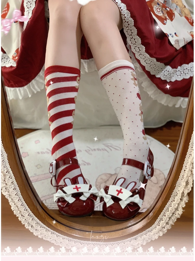 

Сандалии Spot, лето 2023, новый стиль, Banxia Peach, Xiaowu Lolita, оригинальная милая женская обувь для студенток для девочек, ленивая обувь