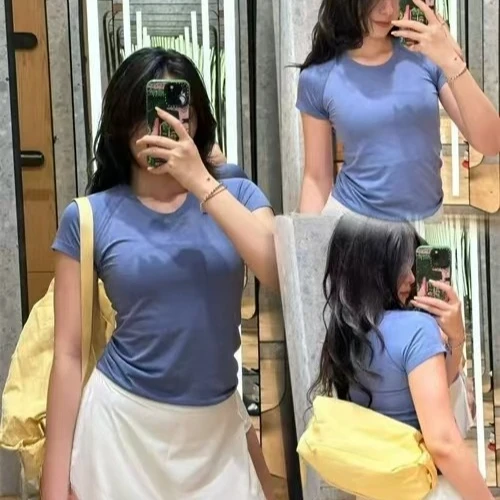 

Swiftly Tech 2.0 Short Version Women's Sports Short Sleeve T-shirt Quick Dry Breathable High Elastic Yoga Fitness Running Tops