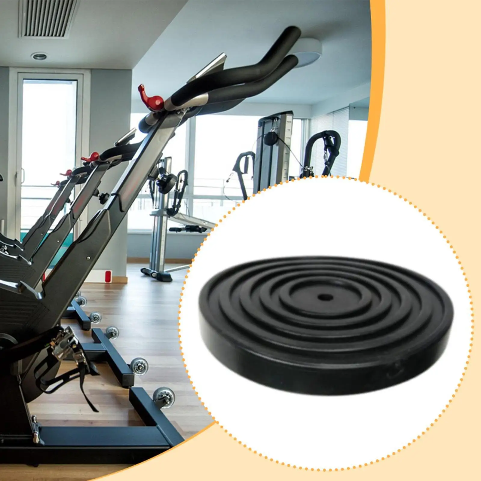 أغطية القدم لمعدات اللياقة البدنية الاحترافية المميزة تحل محل وسادات القدم المباشرة #4