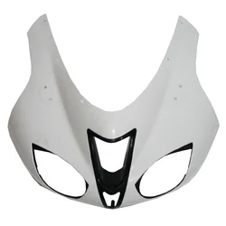 Unpainted Upper Front Fairing Cowl Nose For Kawasaki ZX6R ZX-6R 2007-2008 Motorcycle Accessories