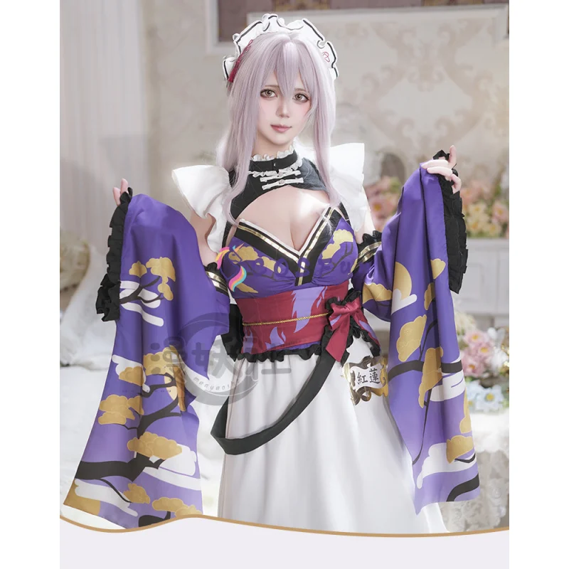 NIKKE: آلهة النصر Hongryeon أزياء تنكرية للعب الأدوار للنساء مثيرة وأنيقة لحفلات الهالوين مجموعة كاملة من COSFun