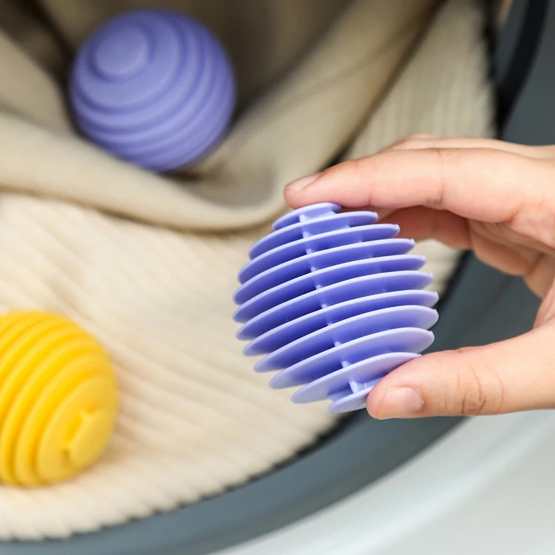 Bolas anti-enrolamento reutilizáveis para máquina de lavar, bolas mágicas de silicone para roupas domésticas, ferramentas de lavagem, removedor de