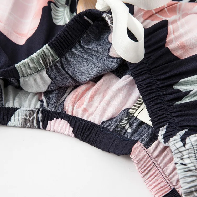 Women's Summer Cotton Silk Pajamas Pants Air-Conditioned Room Trousers Can Be Worn Outside Bloomers Spring Thin Long Trousers