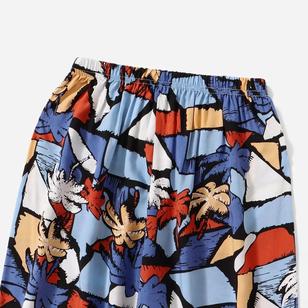 المرأة عادية فضفاض السراويل المريحة السراويل المرنة قدم الحريم السراويل Sweatpants السراويل الصيف بناطيل الشواطئ حزام مطاط