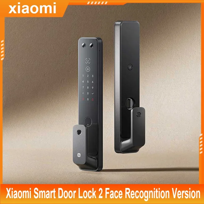 Xiaomi Smart Door Lock 2 AI Cat Eye 3D Face Recognition Lock NFC Fingerprint Lock Fully Automatic Door Lock Mijia APP Control