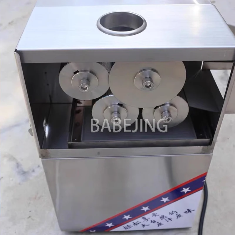 Sugarcane Juicer Gross Weight 64KG Automatic Sugar Cane Juice Extractor Stainless Steel Beverage Equipment