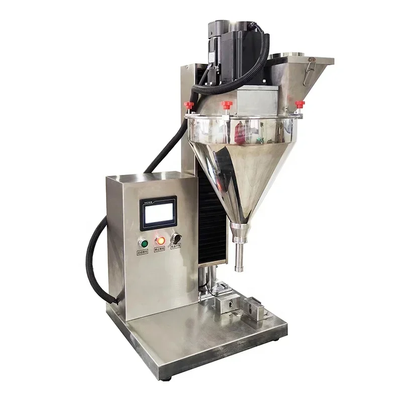 

Manufacturer's direct selling desktop semi-automatic milk powder dry powder chemical powder filling machine