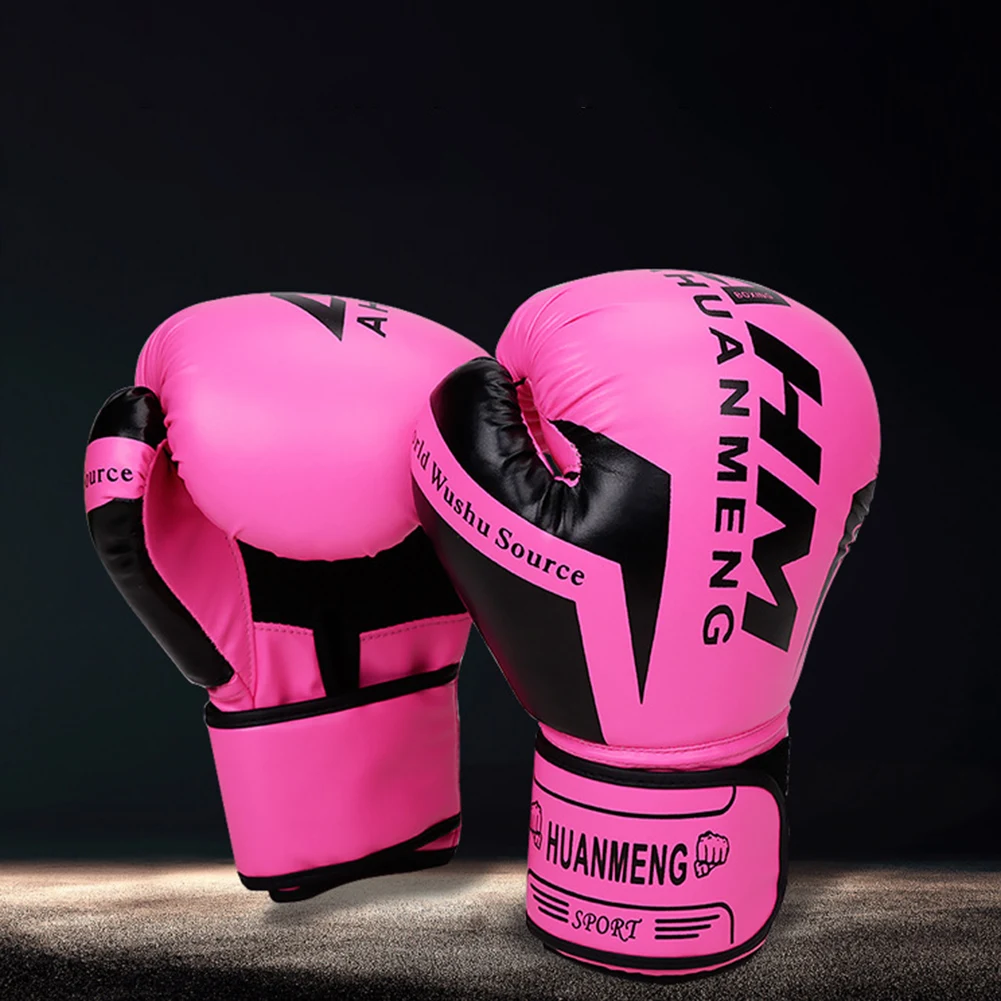 

Boxing Gloves Punching Bag Gloves Hook and Loop Closure Punch Mitts Training Sparring Gloves for Muay Thai Martial Arts
