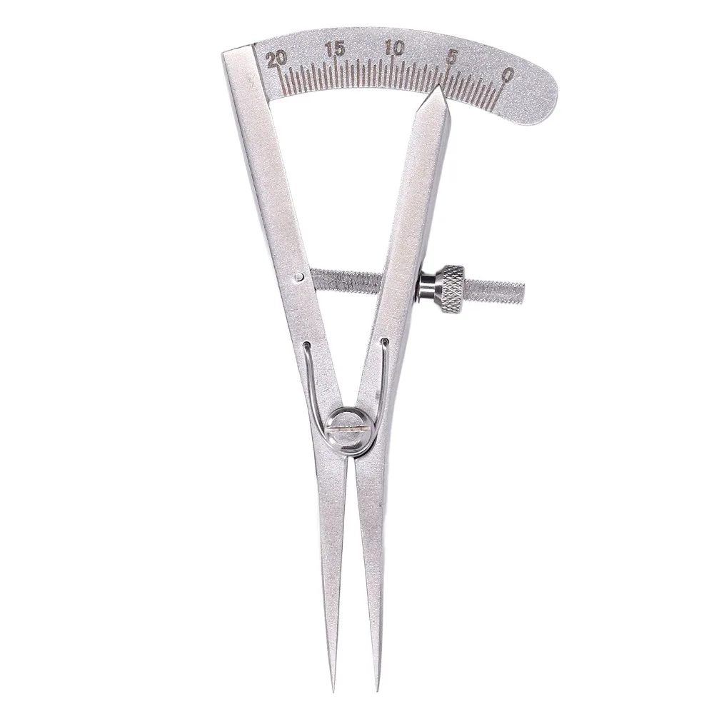 Precision Stainless Steel Marking Gauge Adjustable Screw Lock Pitch Gauge High Accuracy Spring Divider Metalwork