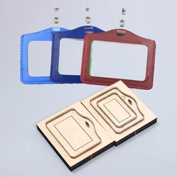 105x85mm hanging cardholder badge cover Leather Craft cutting dies knife mold iron blade cutter