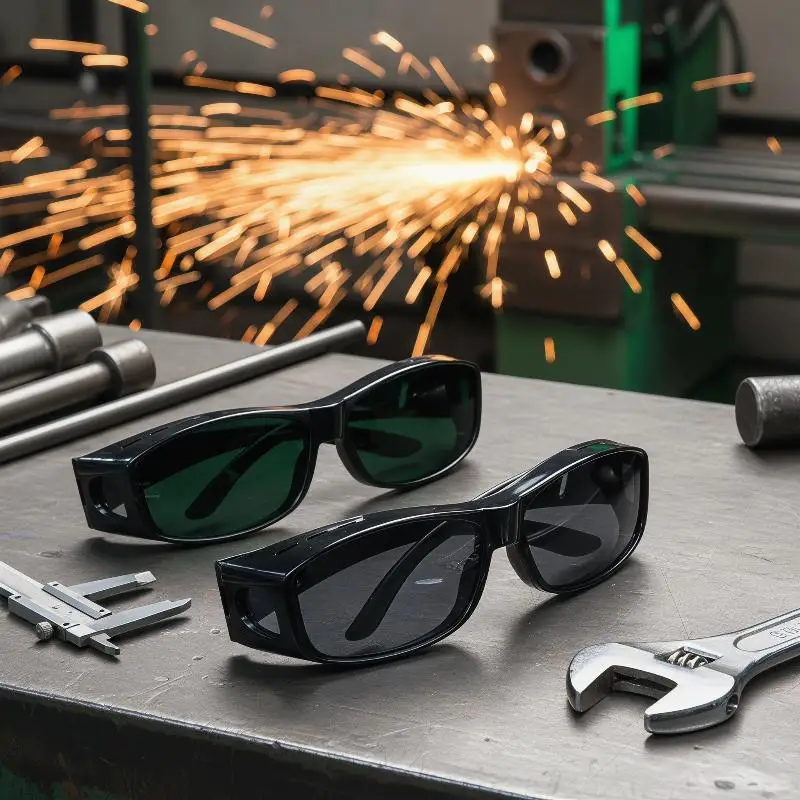Welder's Anti Laser Glasses Anti Strong Light UV Arc Welding Labor Protection Glasses Welding Glasses