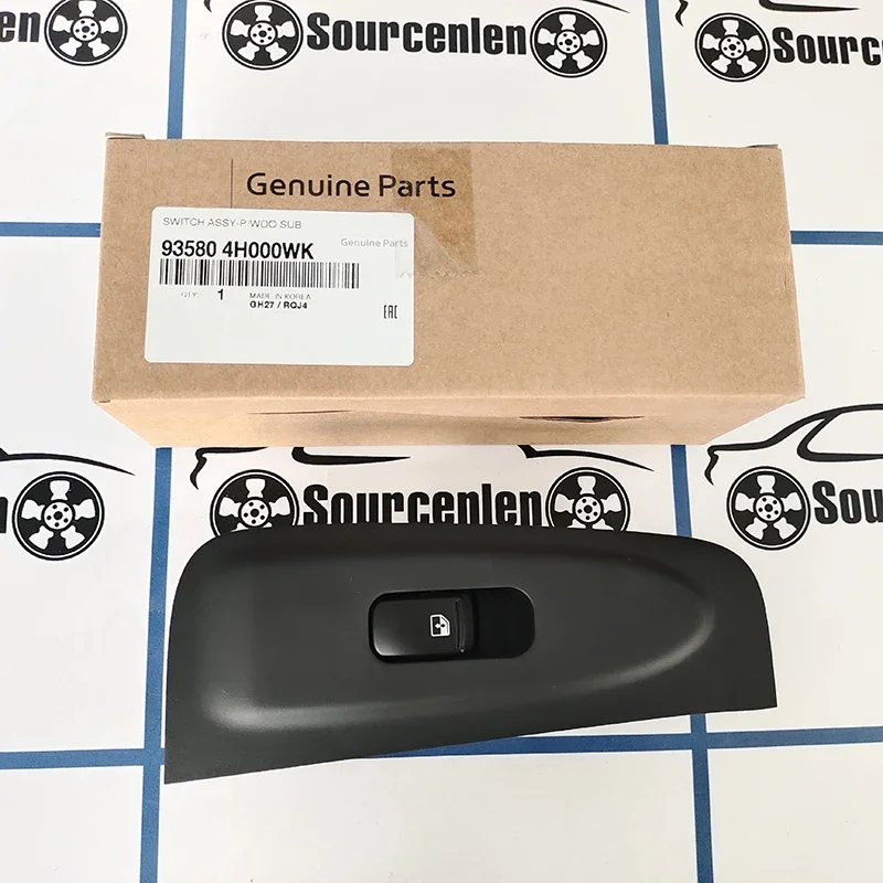 For Hyundai H-1 Grand Starex H1 I800 H1 IMax Passenger Console Control Switch Button OEM 935814H000 935804H000