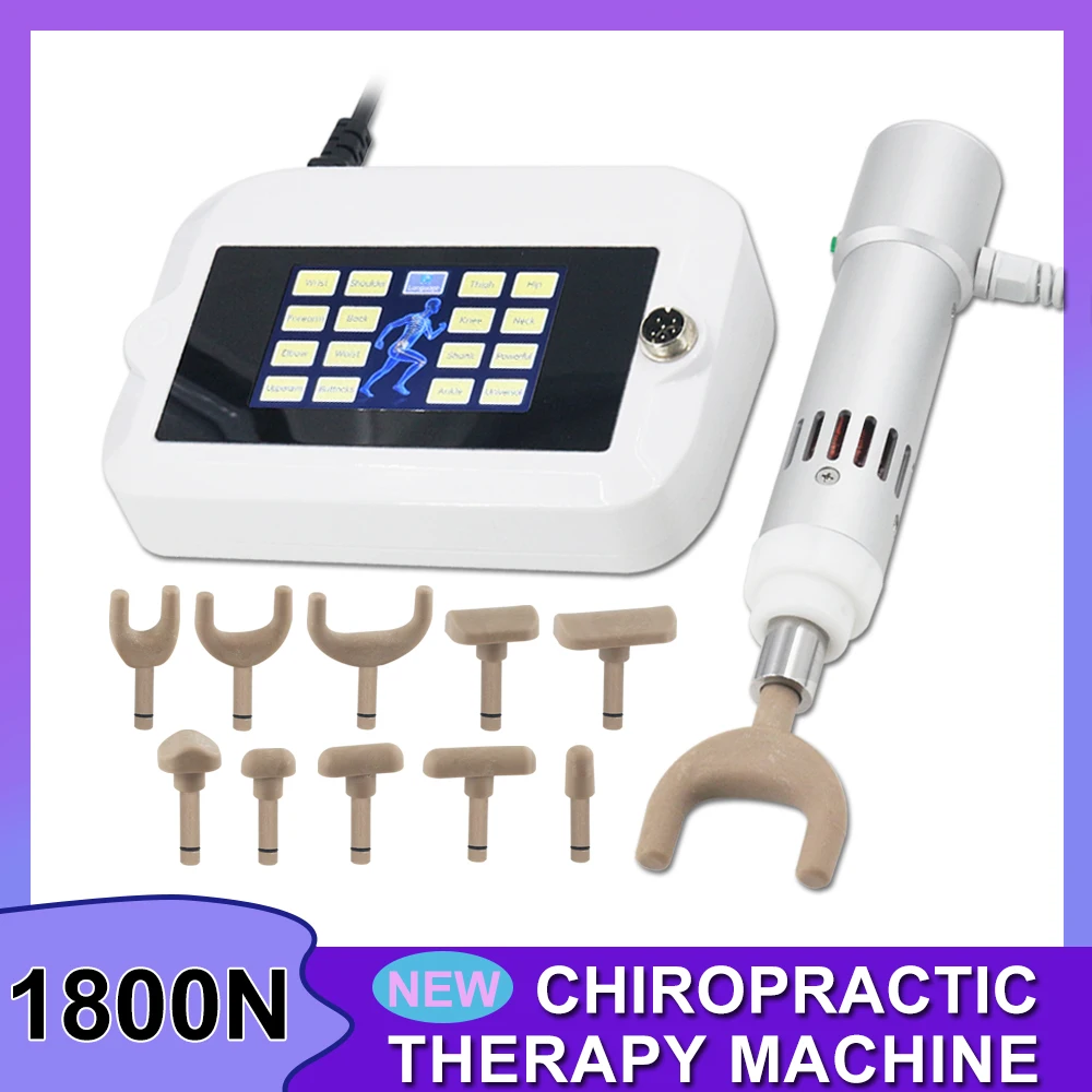 

Newest Electric Chiropractic Correction Gun 1800N Spinal Correction Tools Physiotherapy For Shoulder Back Muscle Pain Relief