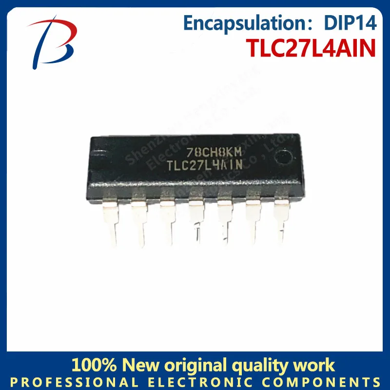 

5PCS TLC27L4AIN DIP14 operational amplifier chips