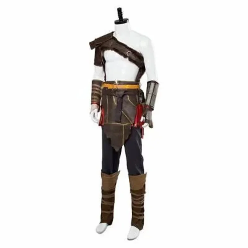 New Anime Kratos Nordic costume role-playing costume armored Spartan battle suit & adult custom Halloween