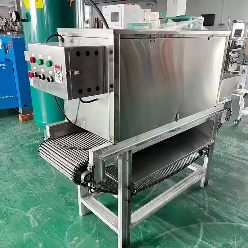 Hot Selling Chain Type Garlic Peeling Machine Electric Commercial Garlic Separator Garlic Peeler