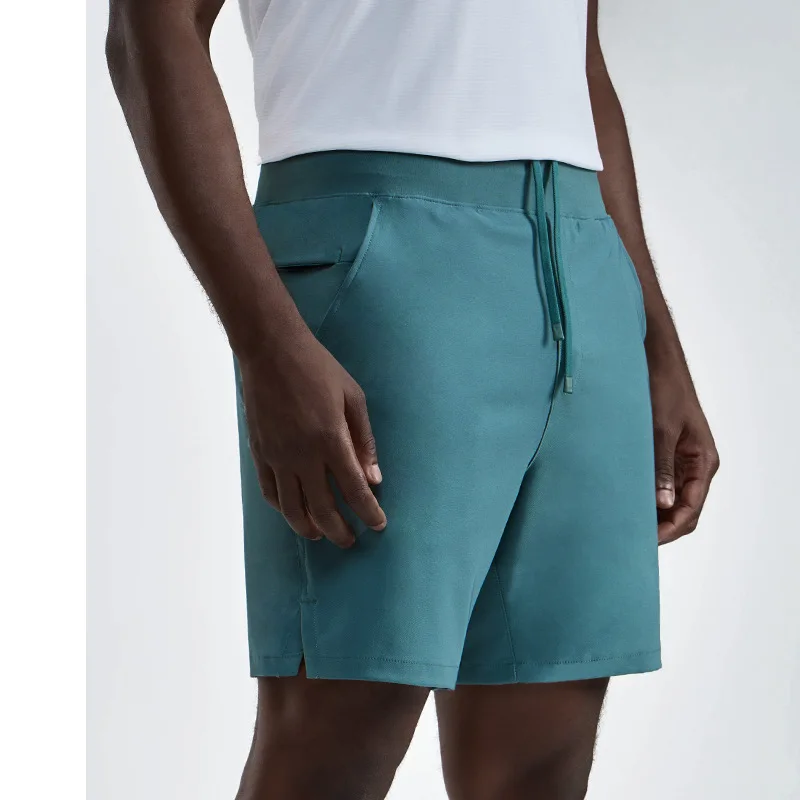 

MAQVOB Европейские летние мужские спортивные шорты американского размера, быстросохнущие дышащие уличные повседневные шорты для бега, свободные тренировочные шорты для фитнеса