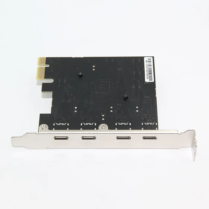 PCIE USB 3.1 GEN2 Type-E Expansion Card,10Gbps PCI Express 3.0 1X to 20Pin Front Panel Type C Connector for Windows 10/8