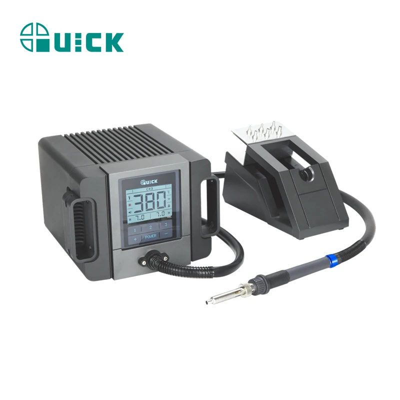 200W Digital Hot Air Rework SMD Machine Touch Switch Lead-Free Online Function TR1100 for Quick Desoldering Station Electric