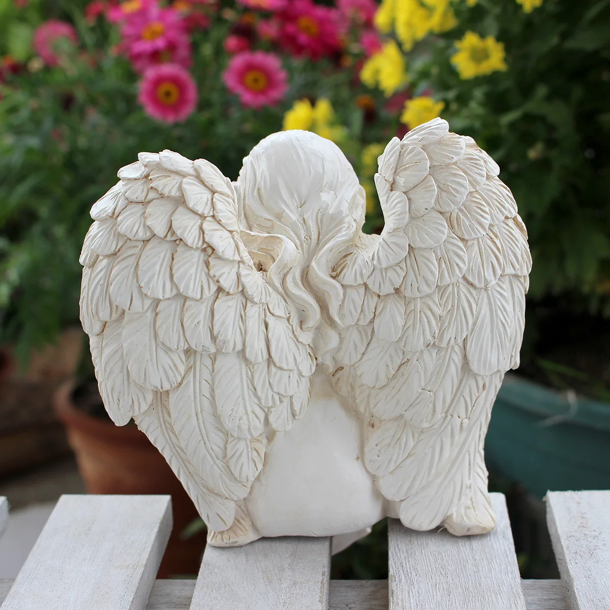 Handmade Angel Figurine- Scandinavian Style Decor for Bedroom & Study