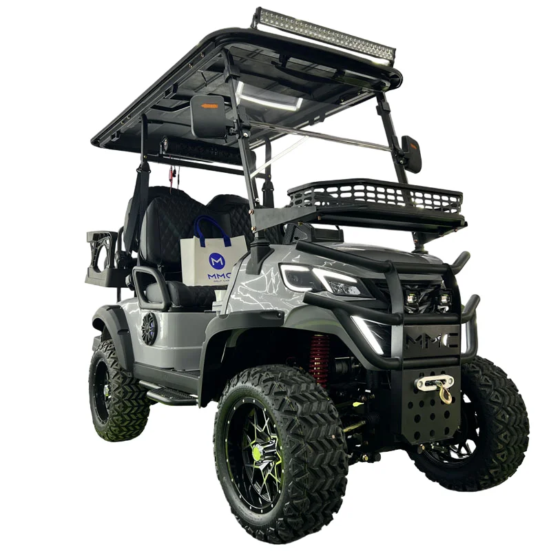 72V Lithium Battery 4*4 High-end Golf Cart 4WD Super Horsepower 7500W Easy to Operate 4 Seater Golf Cart