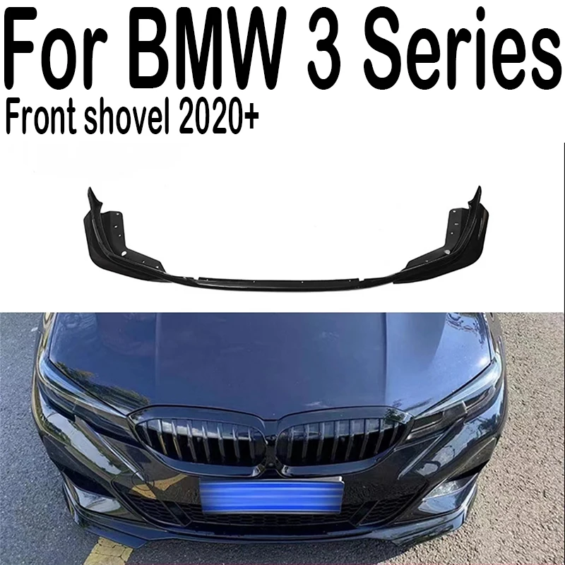 

For BMW 3 Series G20 Accessories Exterior Parts AutomobilesCar Front Bumper Splitter Lip Chin Diffuser Body Kit Protector Guard