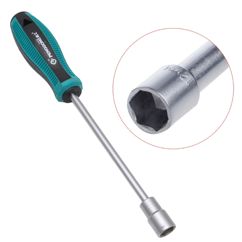 G5T5 Socket Driver Wrench Screwdriver Nut Key for Home Decoration 6mm Hand Tool