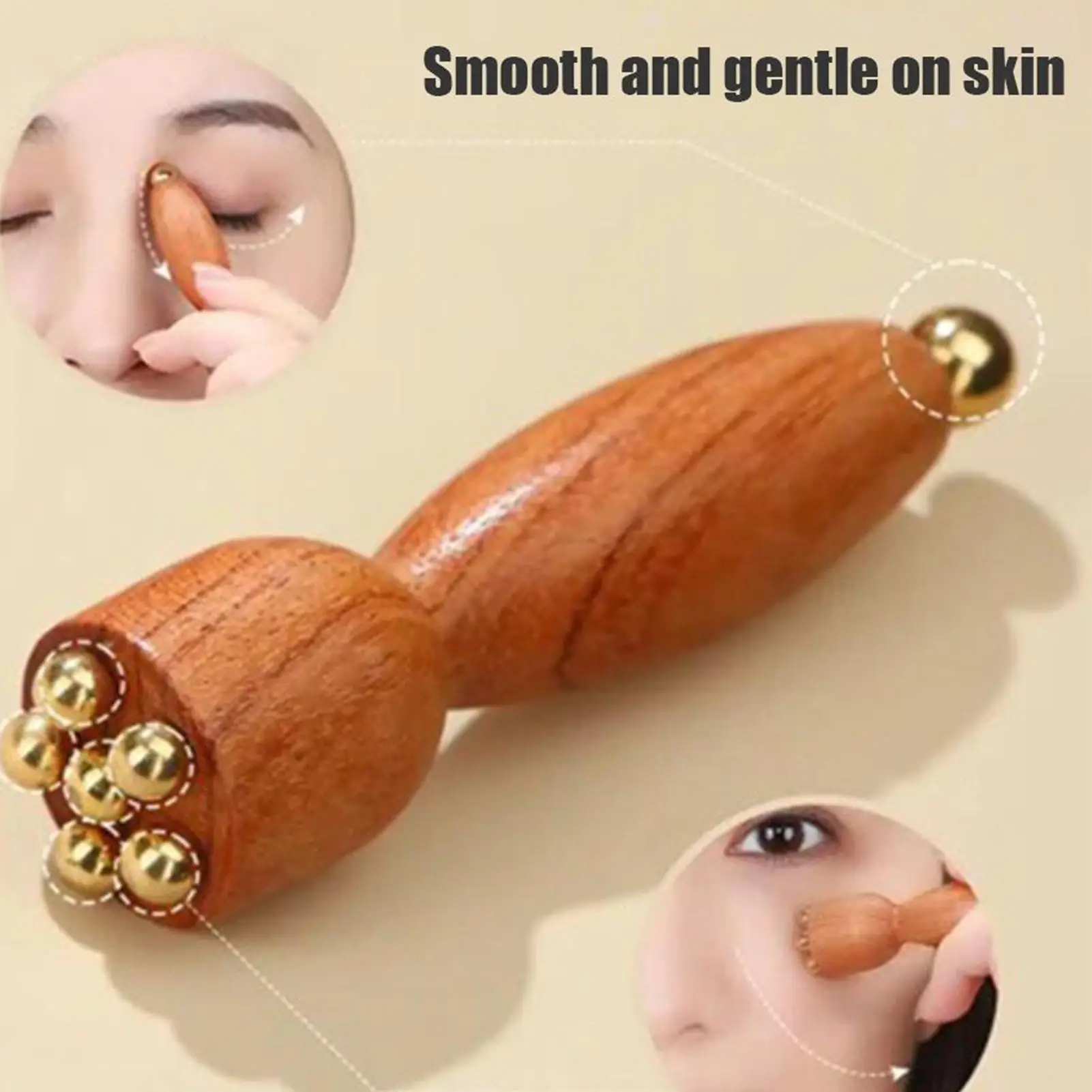Face Massage Tool Skin Tightening Wand Face And Neck Massager For Nose Cheek Eyes Contour Women Men Mothers Teen Girls Friends