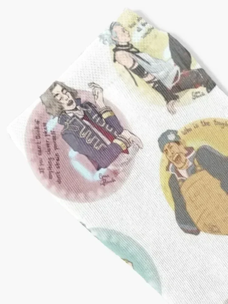 Zero Escape - 999 Socks Christmas crazy Toe sports cute Girl'S Socks Men's