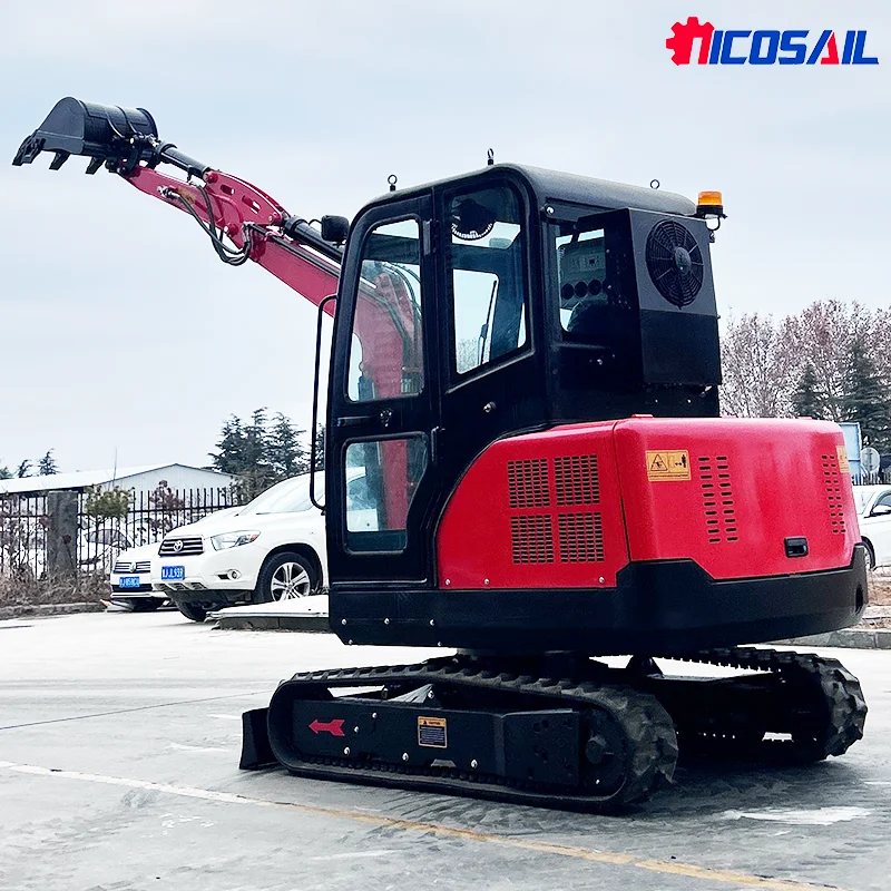 

2026 Nicosail New Mini Excavator OKW30 With Counterweight Mini Digger With Thumb Digger 3.0 Ton Small Excavator