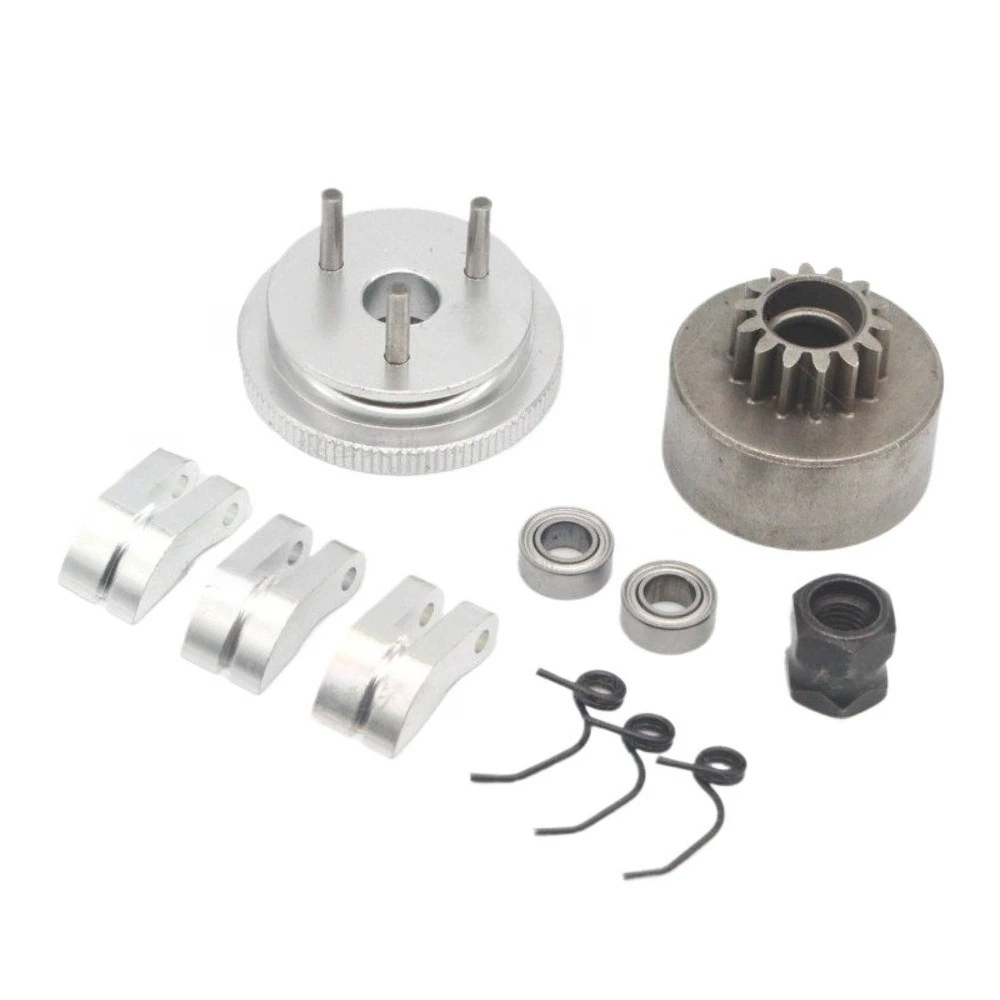 21-28 Level Engine Flywheel Assembly Accessories 1/8 Scale Remote Control Car 14T All Metal Clutch Flywheel Kit