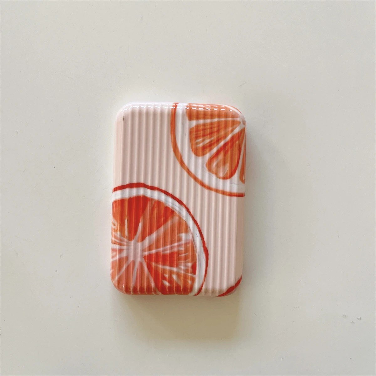 Grapefruit pattern Appearance Suitable for iphone Original external battery protection cover and charging treasure case