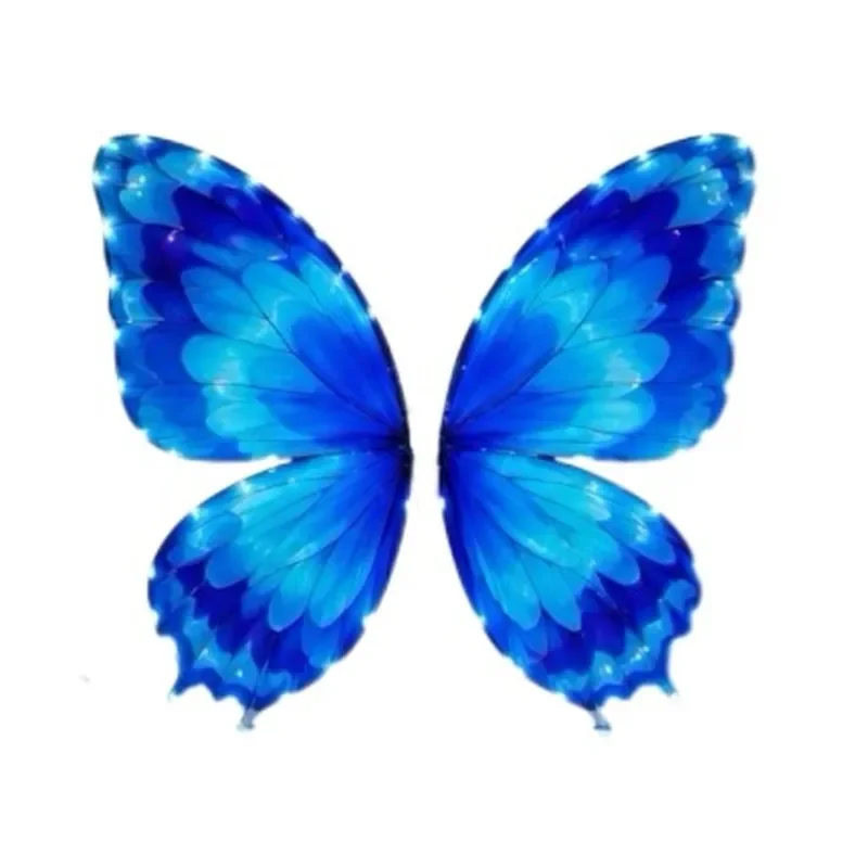 RC Bionic Butterfly Drone Flapping Wing Flying Toy LED Light Show Prop for Wedding Party Stage Performance Novelty Gift Item