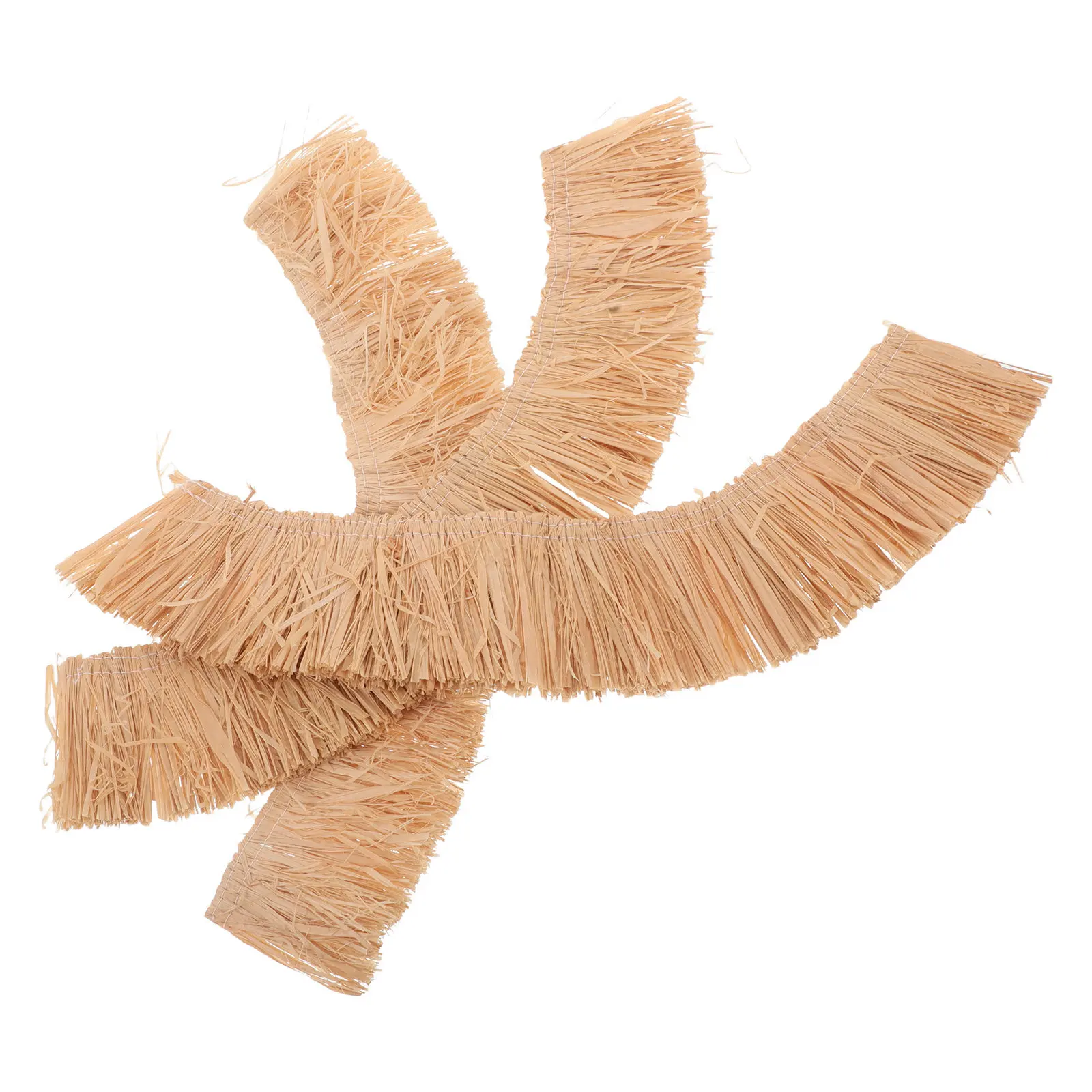 Miniature Thatch Roofing Roll – 3pcs Realistic Fake Straw for Dioramas, Fairy Gardens & Craft Decoration