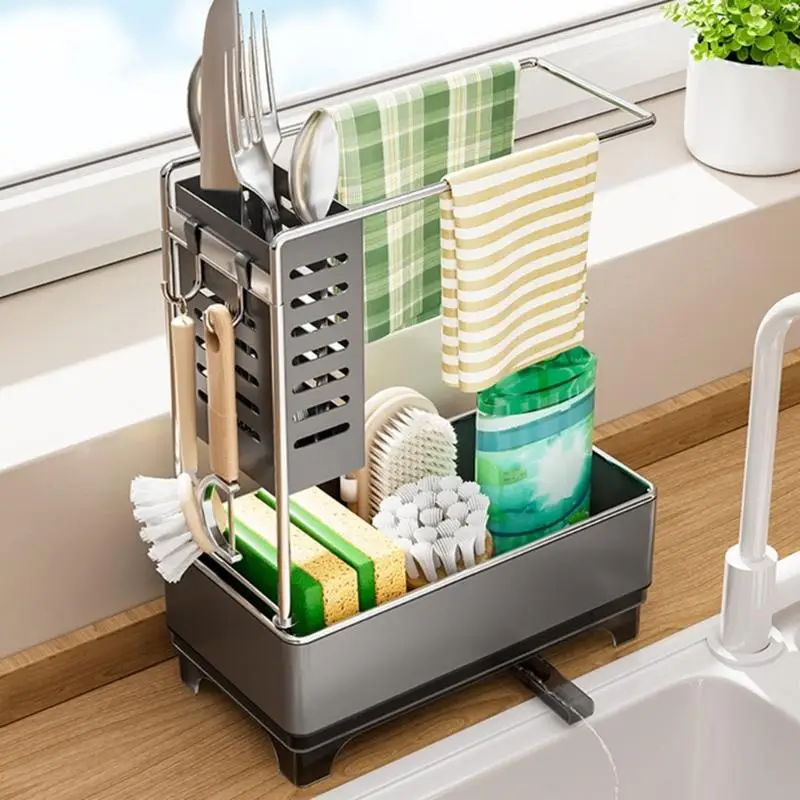 

E8BD Постоянная железная губчатая стойка для кухонной мойки с вентиляционными полостями