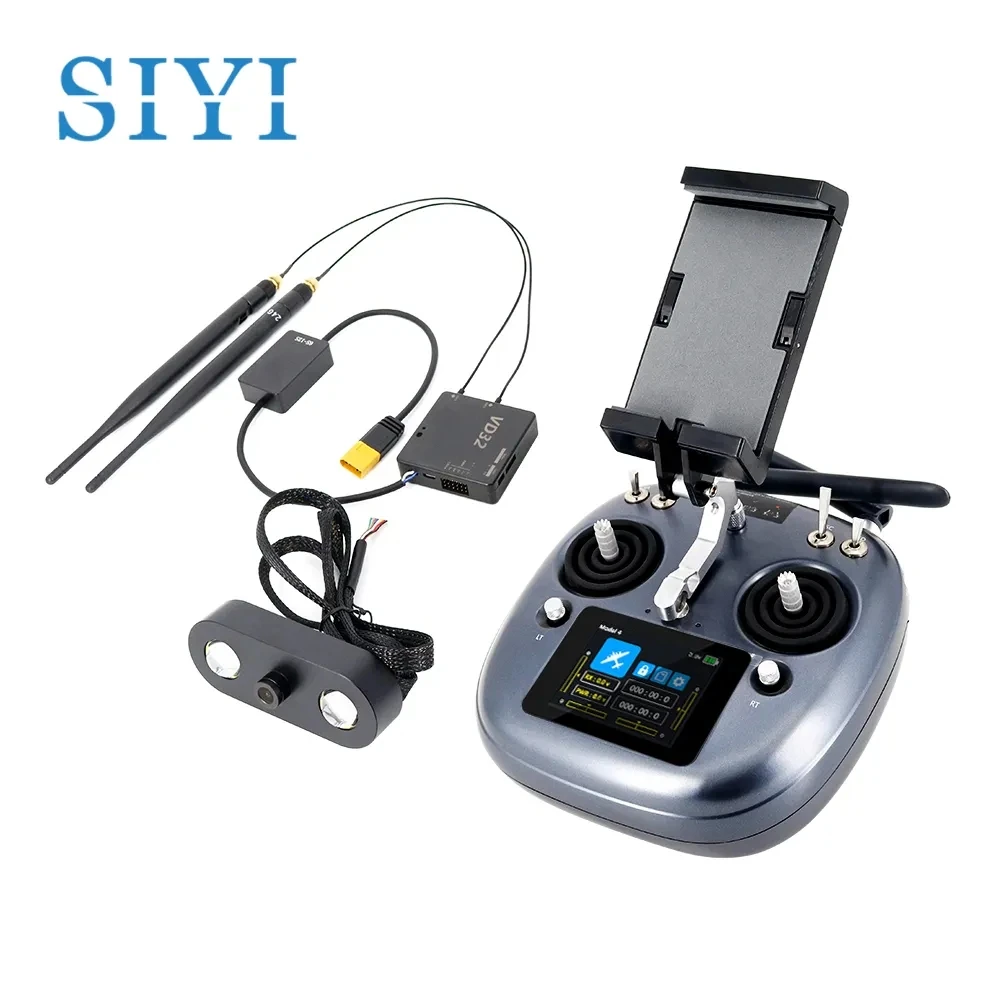 

SIYI VD32 Agriculture FPV Remote Controller with Bluetooth Datalink Touchscreen IP67 Camera for Spraying Drone 16CH 2.4G 5KM FCC