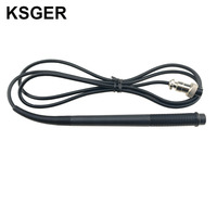 KSGER T12 Soldering Iron Handle  ABS DIY Pen For STM32 OLED Soldering Iron Station Pen Welding Tip Silicone V2.1S  V3.1S V2.3