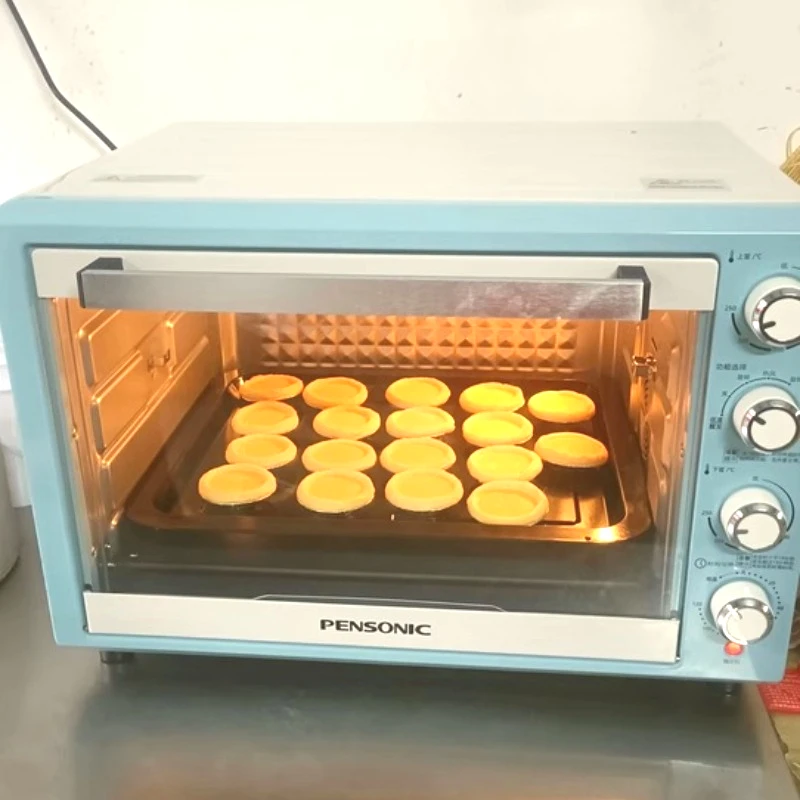 فرن كهربائي سعة كبيرة منزلي تجاري خاص للخبز متعدد الوظائف 70 لتر كعكة القمر موديل جديد