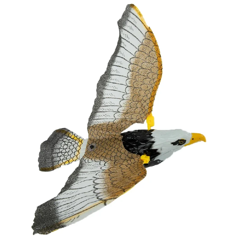 Hanging Eagle Bird Deterrent, Flying Owl Repellent Scarer Emulation Flying Hawk Bird Garden Scarecrow Yard Outdoor Pest Control