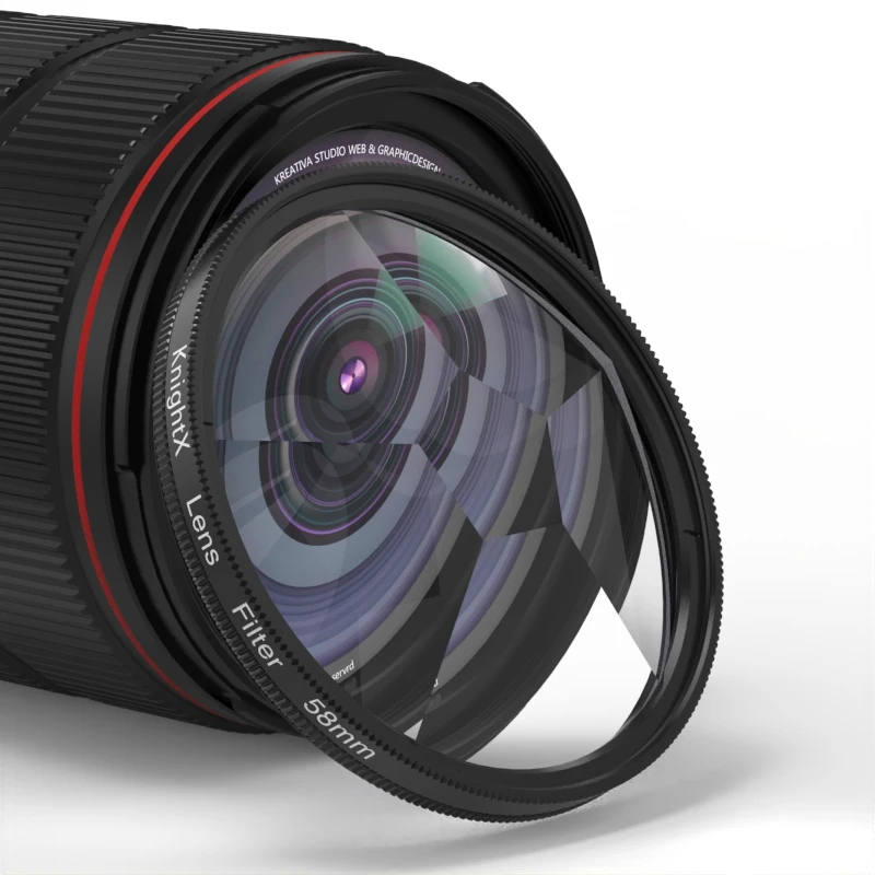 37mm 49mm 52mm 58mm Clip Prism Professional Camera Macro Lens CPL Star Variable ND Filter all smartphones mobile phone