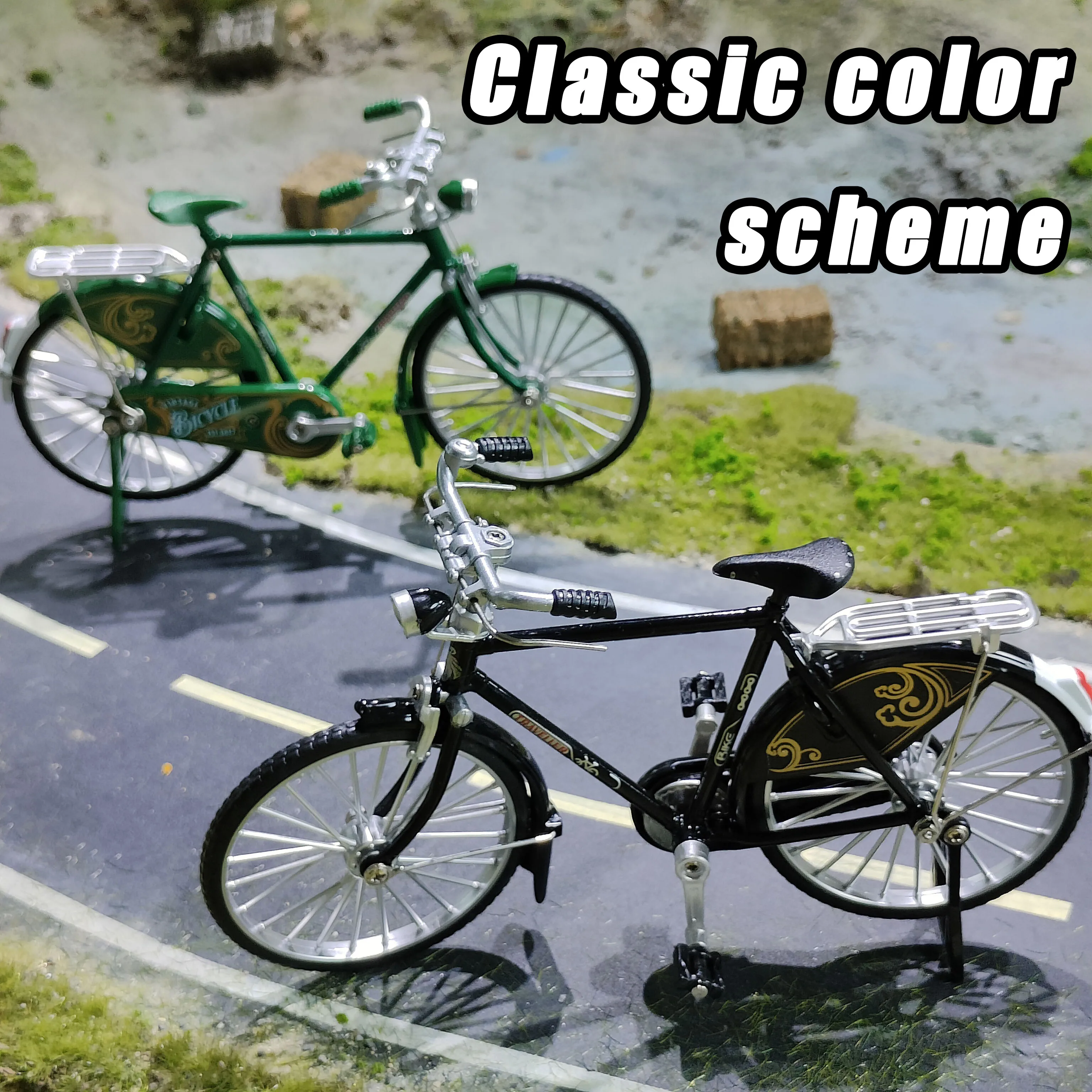 จักรยานวินเทจยุค 60s 70s ของเล่นเด็ก รุ่นคลาสสิกสไตล์เรโทร แรงบันดาลใจจากงาน Tweed Run สำหรับเด็ก