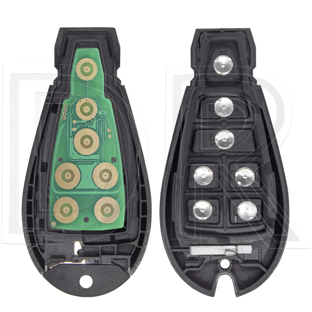 Great 4A PCF7961M GQ4-53T 433MHz Car Remote Control Smart Key For Jeep Cherokee Sport KL Chrysler Town & Country Dodge RAM