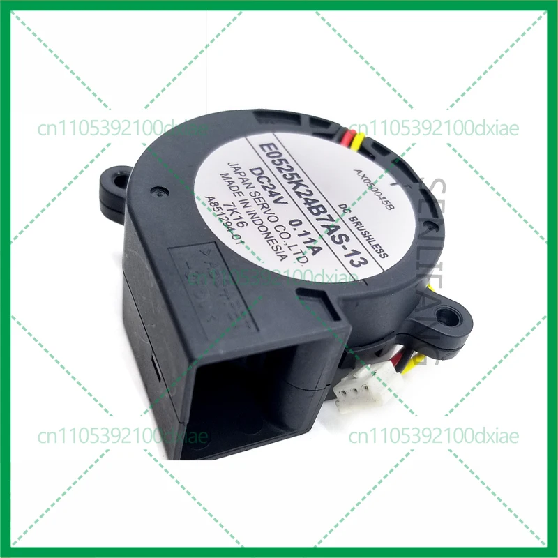 

3pcs New 5025 24V 0.11 A E0525K24B7AS-13 Turbine 3-Line Cooling Fan For SERVO