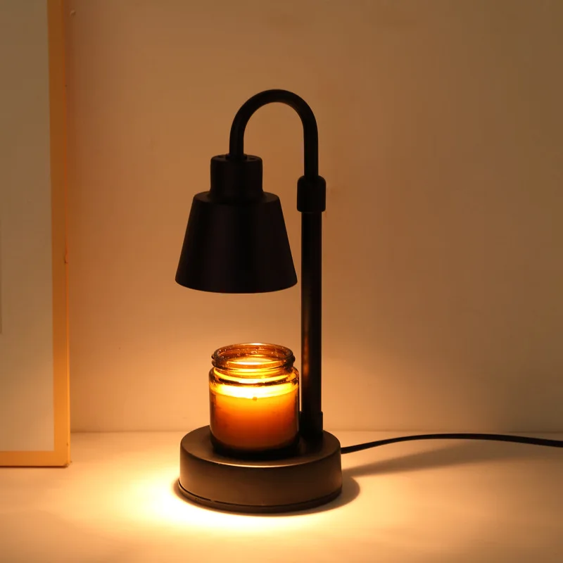 Candle Warmer Lamp with Timer Dimmable Adjustable Height Electric Candle Lamp Warmer for Lighting and Decor Bedroom Housewarming