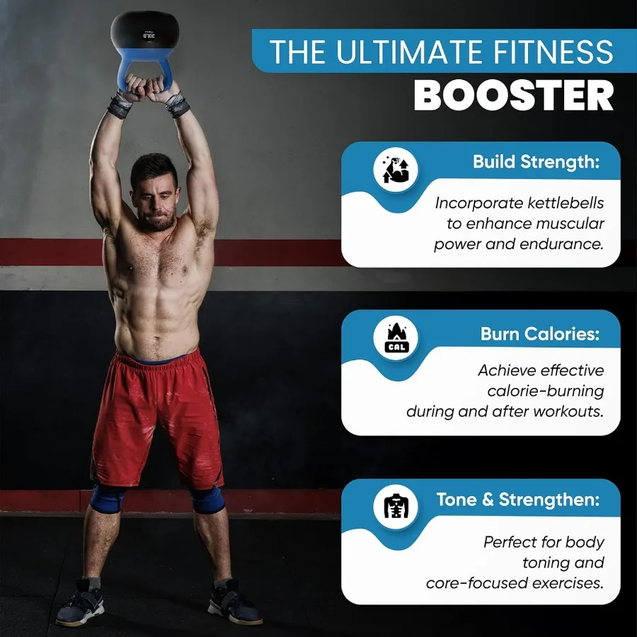 أوزان Kettlebells الناعمة المملوءة بالرمال البحرية والحديد للنساء والرجال مجموعات جرس غلاية مشفرة بالألوان للتدريبات المنزلية والتدريبات في صالة الألعاب الرياضية