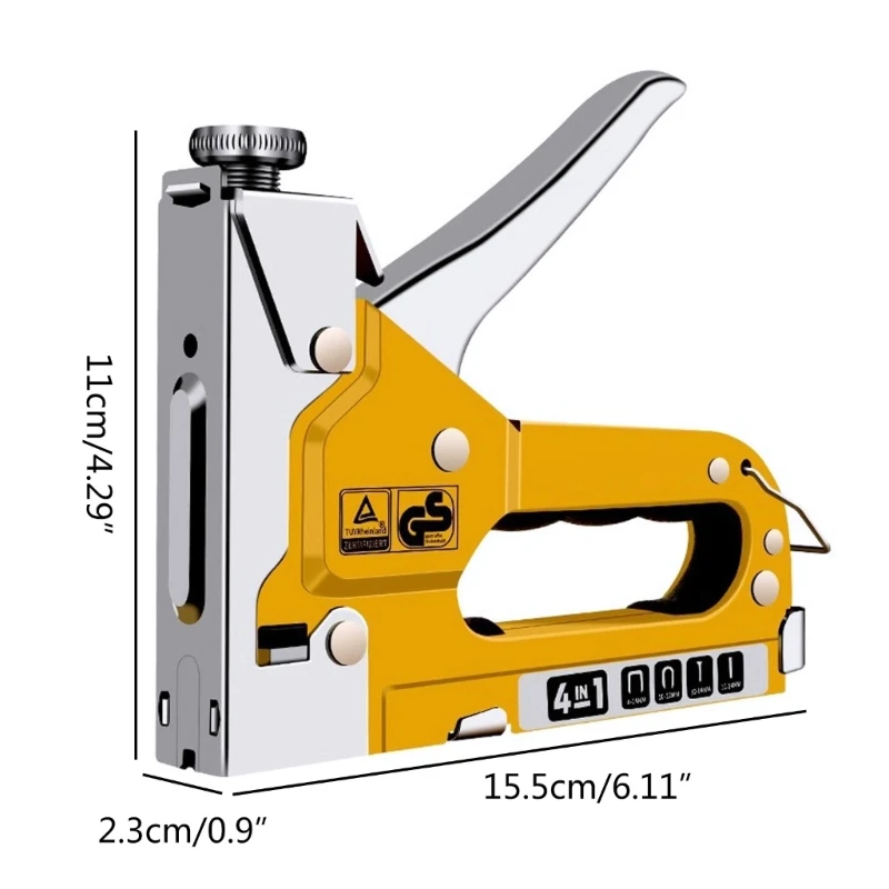 Pistole per unghie Mobili fai-da-te Costruisci cucitrice Pistole per punti metallici Decorazioni per la casa Strumenti di carpenteria Decorazioni per la lavorazione del legno
