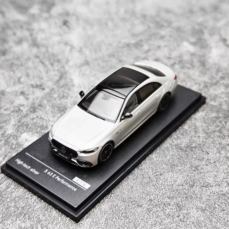 for S 63 E Performance 2023 1:64 Diecast Alloy Car Model Static Display Simulation Toy Collection Gift Finished Product